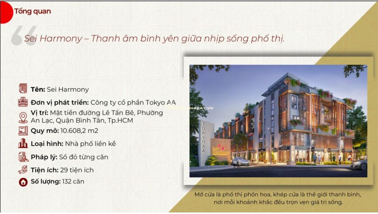 Bán nhà liền kề tại 239 Đường Lê Tấn Bê, Phường An Lạc, Bình Tân,TPHCM